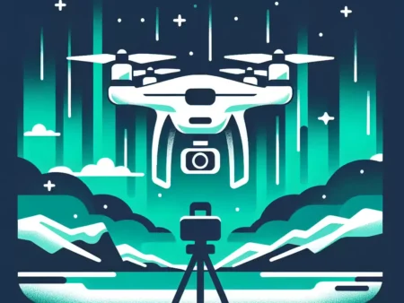 Menggunakan Drone untuk Mengabadikan Aurora