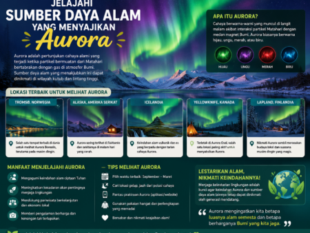Jelajahi Sumber Daya Alam yang Menyajikan Aurora